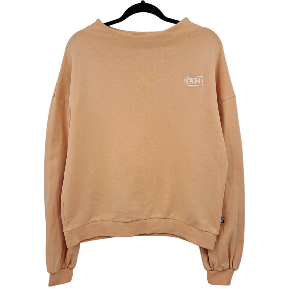 Picture Organic Clothing Surfer Girl Sweatshirt Cotton Peach Women's Size M